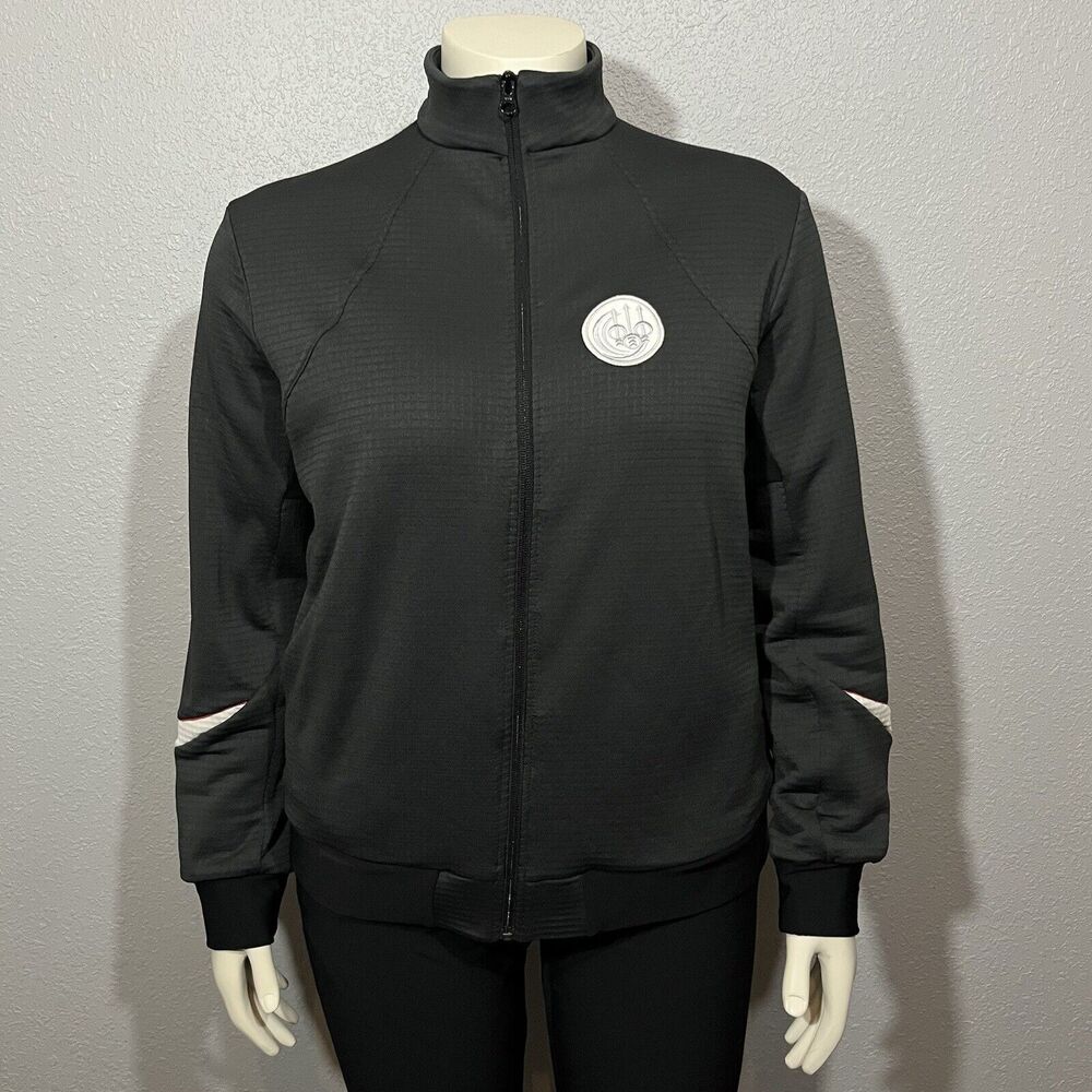 Beretta Womens Gray Microgrid Fleece Full Zip Shooting Jacket Size 2XL XXL